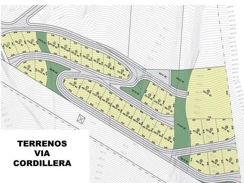 Terreno en Venta en Cordillera Valle Poniente Santa Catarina